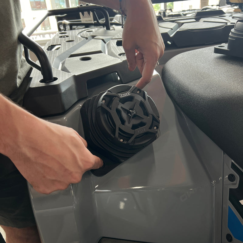 Load image into Gallery viewer, 2005-2026 Polaris Sportsman Waterproof Rear Fender Speaker Pods