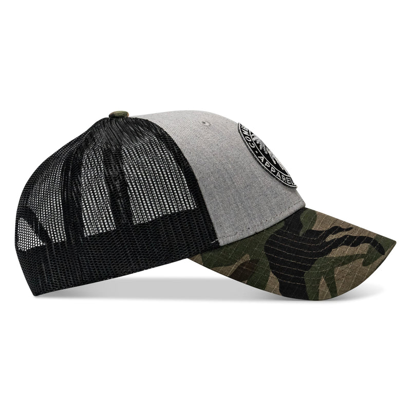 Load image into Gallery viewer, Indian Chief Skull Patch Snapback