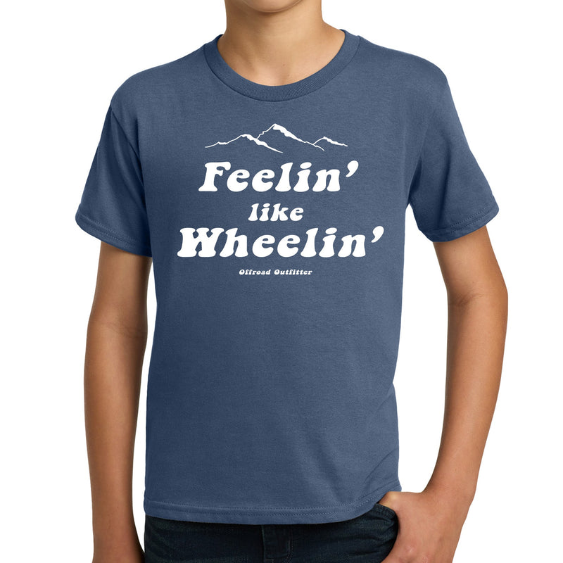 Load image into Gallery viewer, Feelin' Like Wheelin' Youth T-Shirt