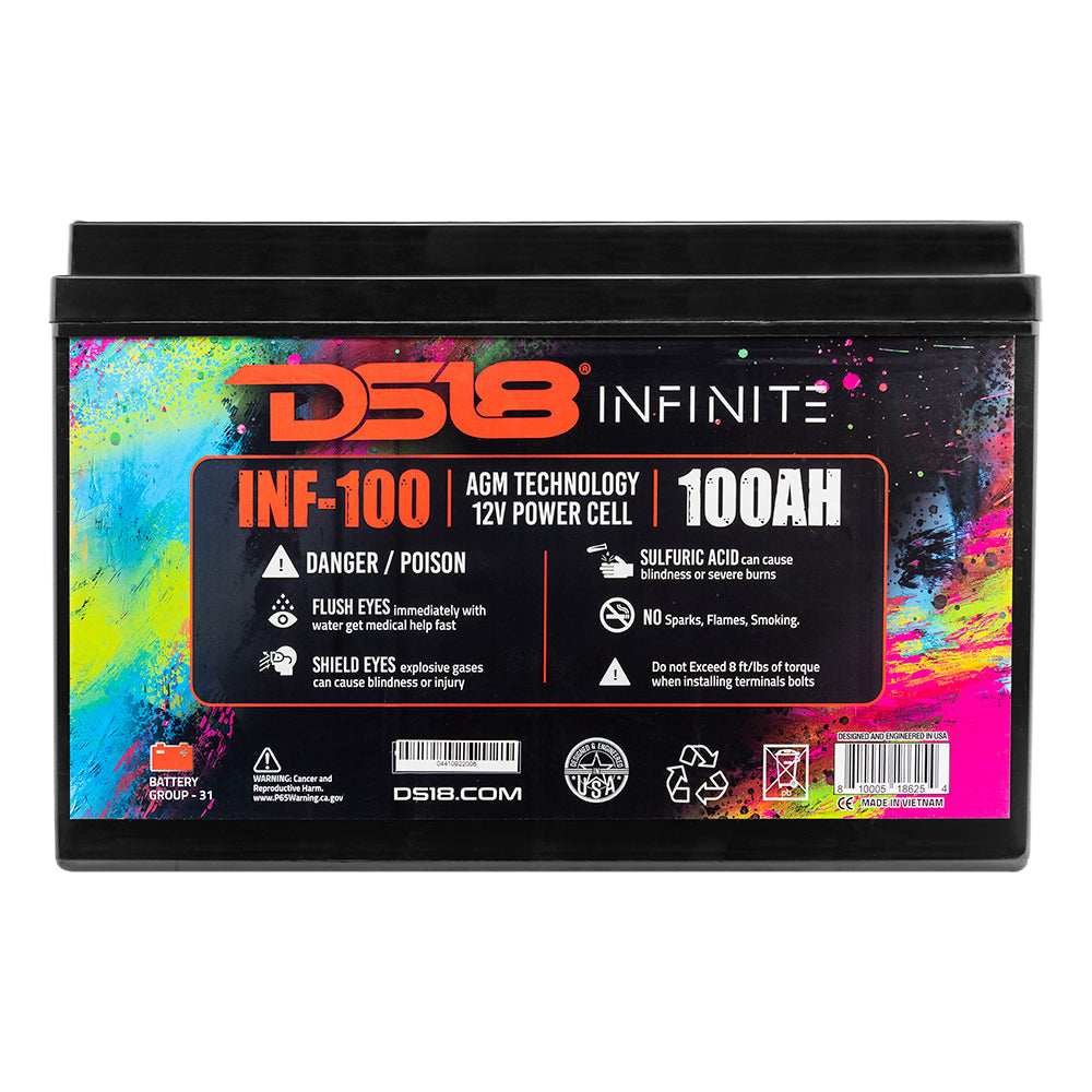 INFINITE 100 AH AGM Power Cell Battery - Skoutley Outdoors LLC
