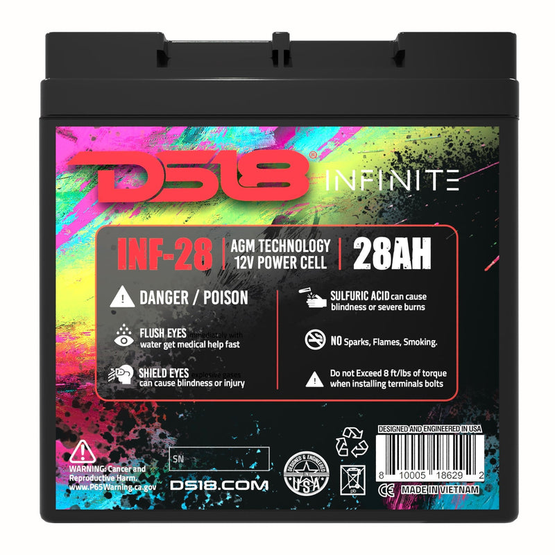 Load image into Gallery viewer, INFINITE 28 AH AGM Power Cell 12 Volt Battery
