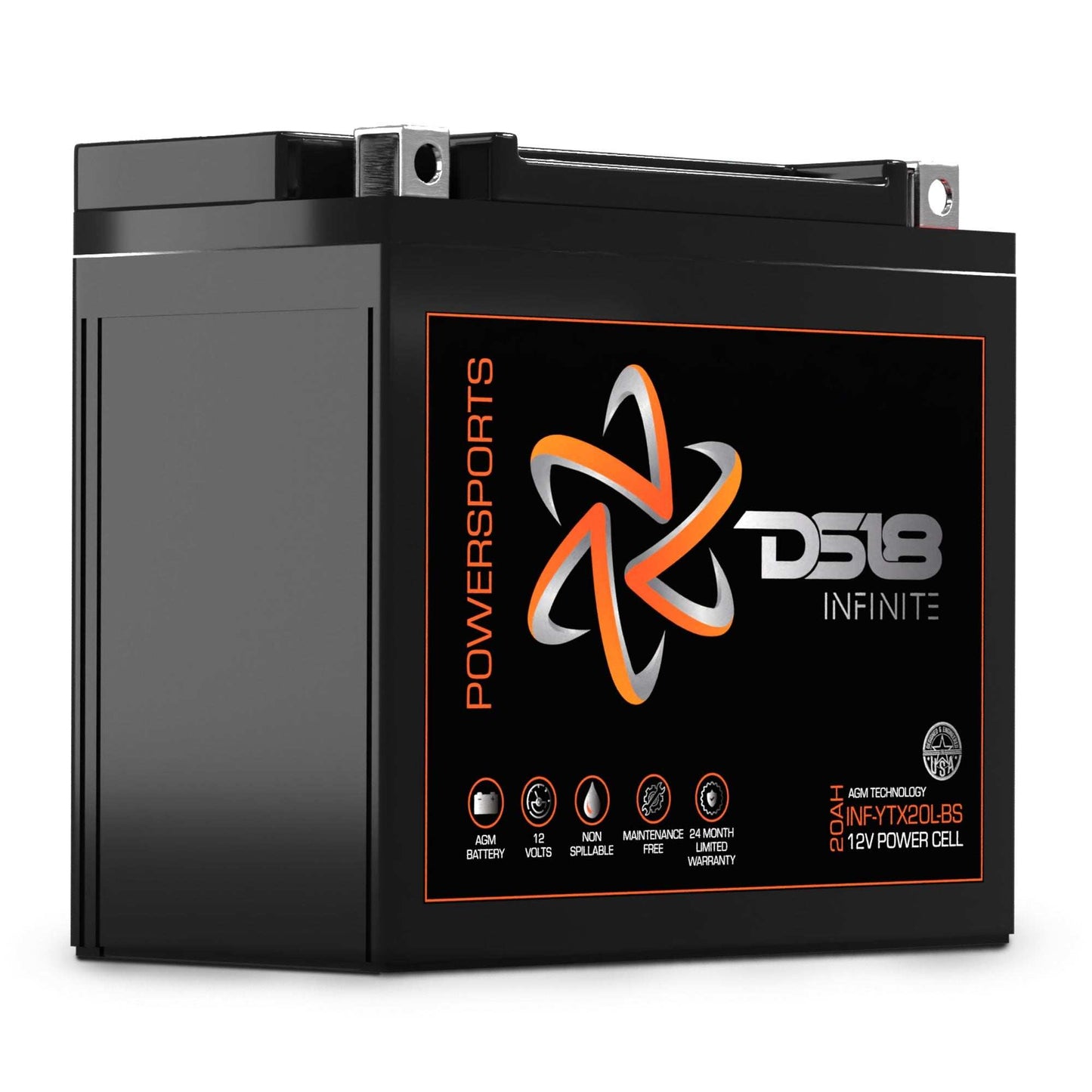 INFINITE 800 Watts 20 AH AGM Power Cell For Power Sports - Skoutley Outdoors LLC