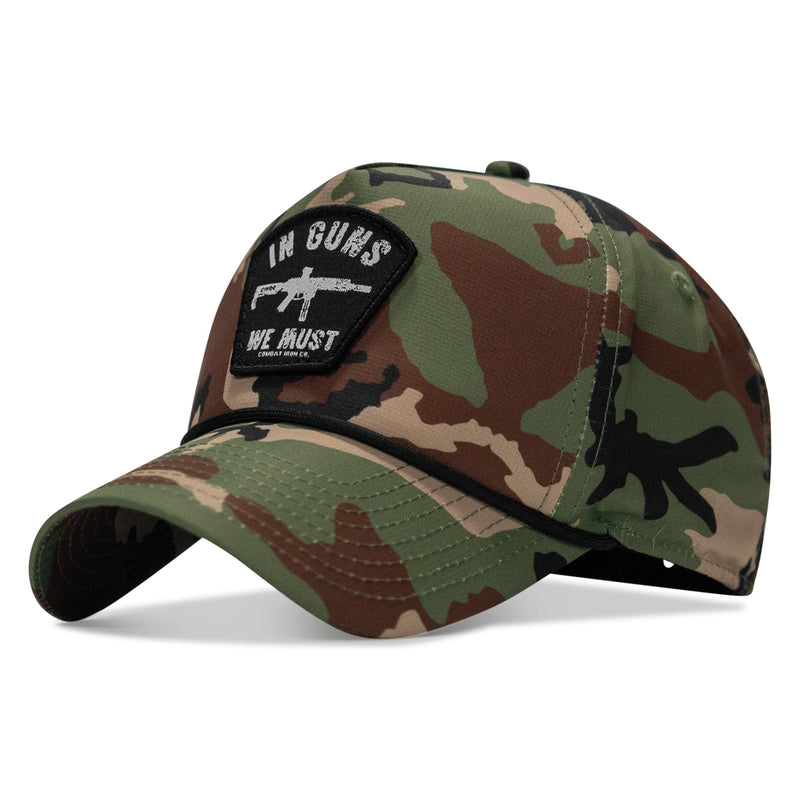 Load image into Gallery viewer, In Guns We Must Patch Weekender Snapback