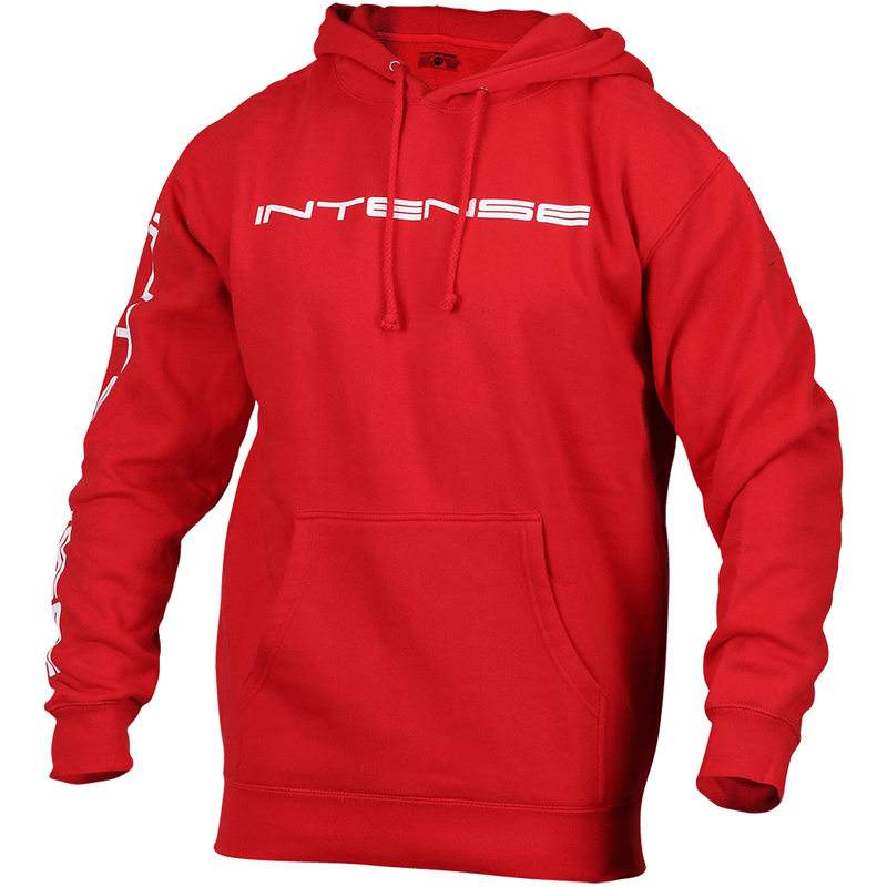 Load image into Gallery viewer, Men's INTENSE Red Pullover Hoodie