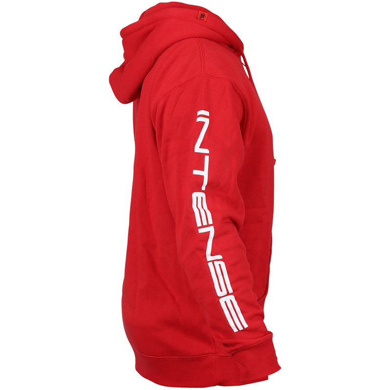 Load image into Gallery viewer, Men's INTENSE Red Zip-Up Hoodie