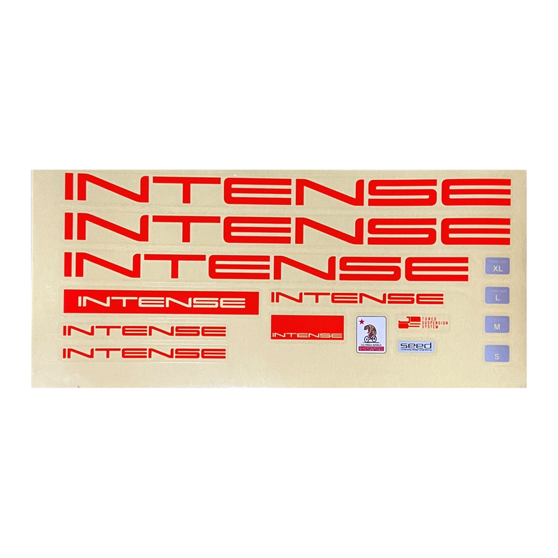 Load image into Gallery viewer, INTENSE Decal Sheet