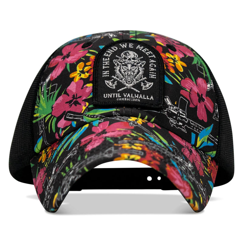 Load image into Gallery viewer, In The End, We Meet Again - Until Valhalla Patch Tactical Ripstop Mesh Snapback Hat