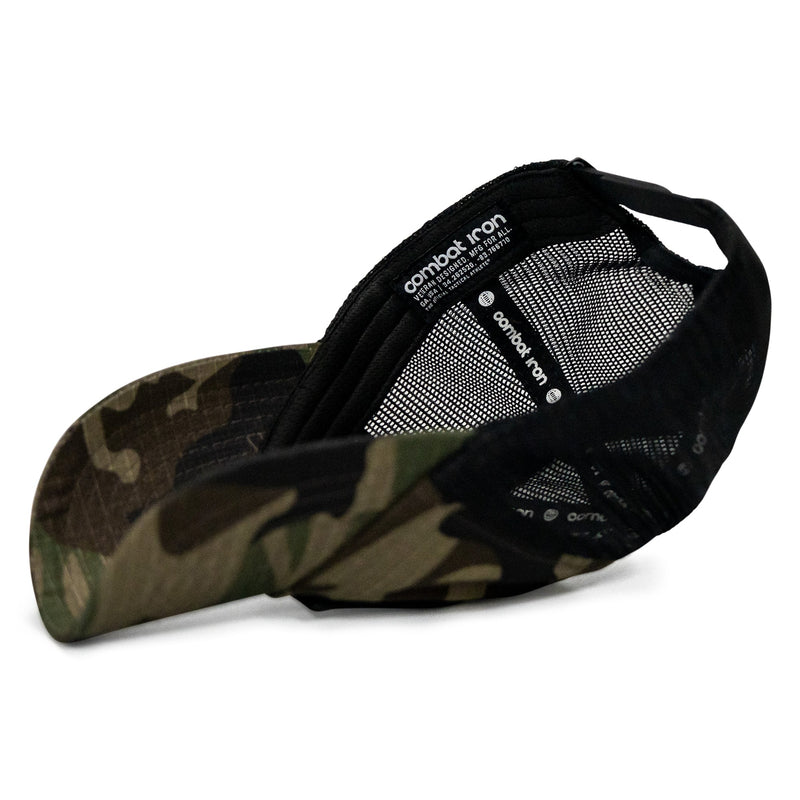 Load image into Gallery viewer, In The End, We Meet Again - Until Valhalla Patch Tactical Ripstop Mesh Snapback Hat