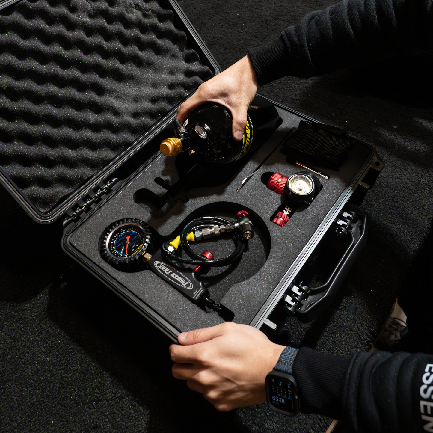 Shock Boss ™ V2 - Portable Nitrogen Shock Tuning Kit