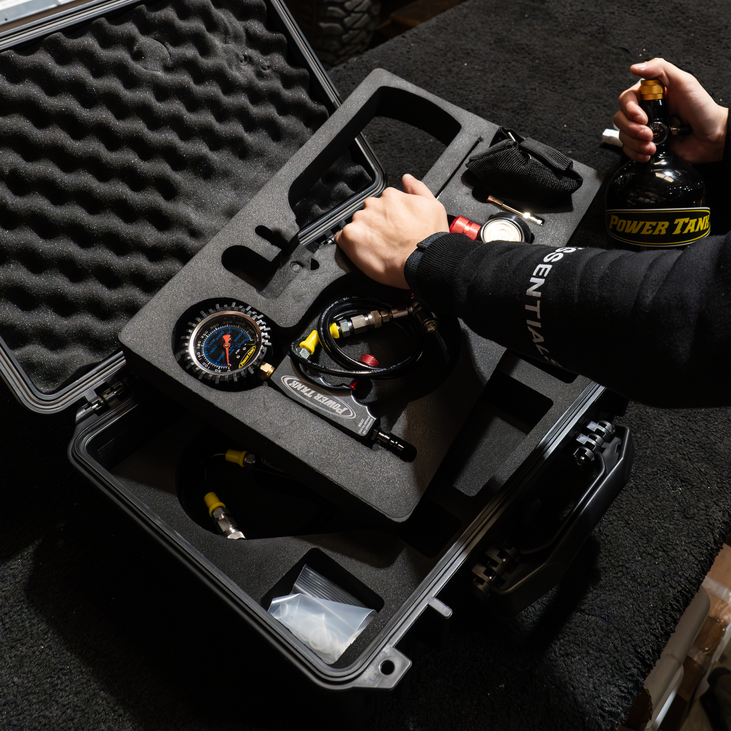 Shock Boss ™ V2 - Portable Nitrogen Shock Tuning Kit