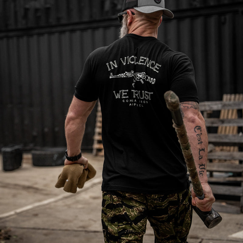 Load image into Gallery viewer, In Violence We Trust Men's T-Shirt