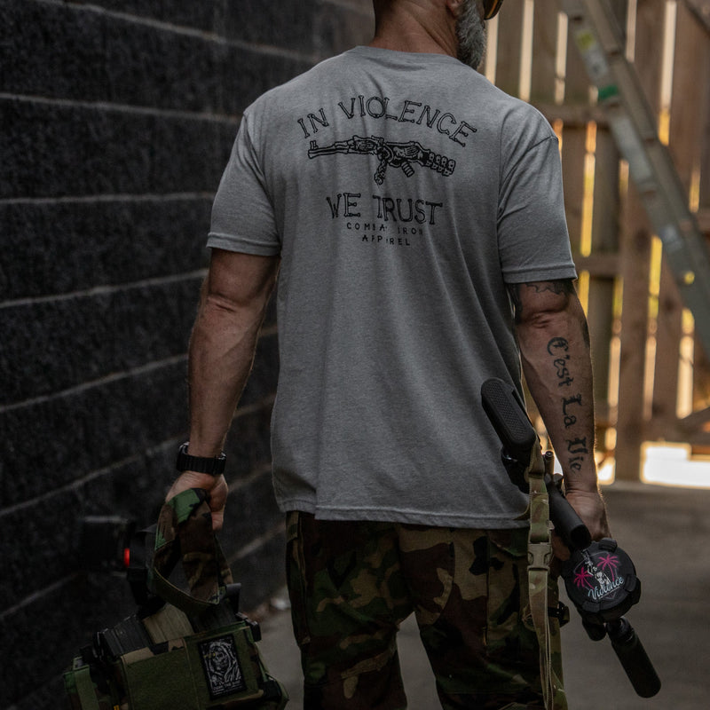 Load image into Gallery viewer, In Violence We Trust Men's T-Shirt