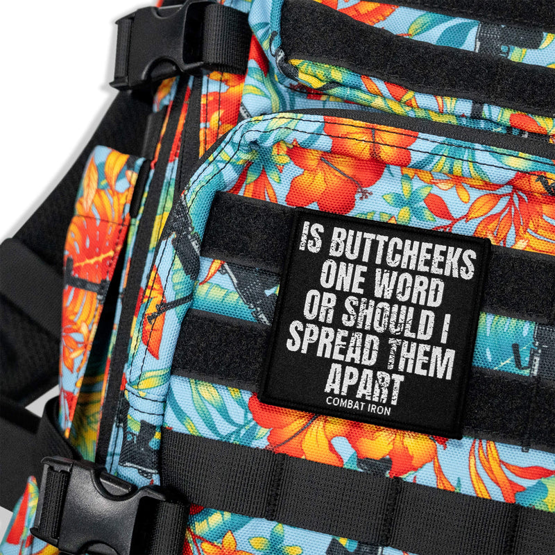 Load image into Gallery viewer, Is Buttcheeks One Word Or Should I Spread Them Apart Velcro Patch