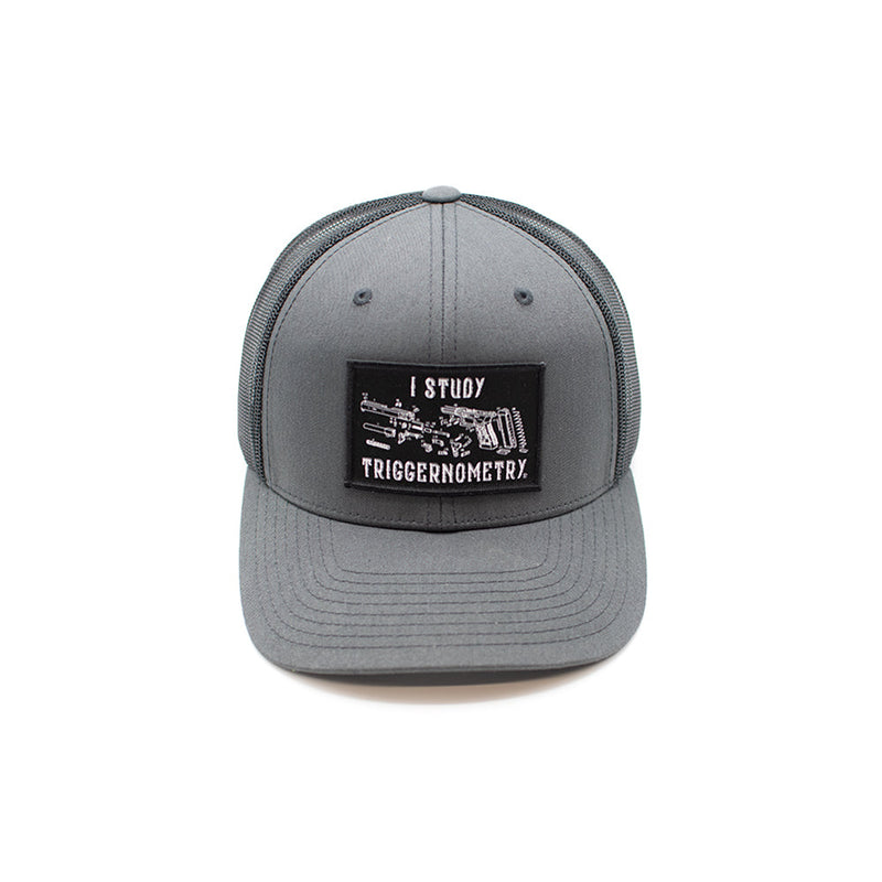 Load image into Gallery viewer, I Study Triggernometry Woven Patch Hat