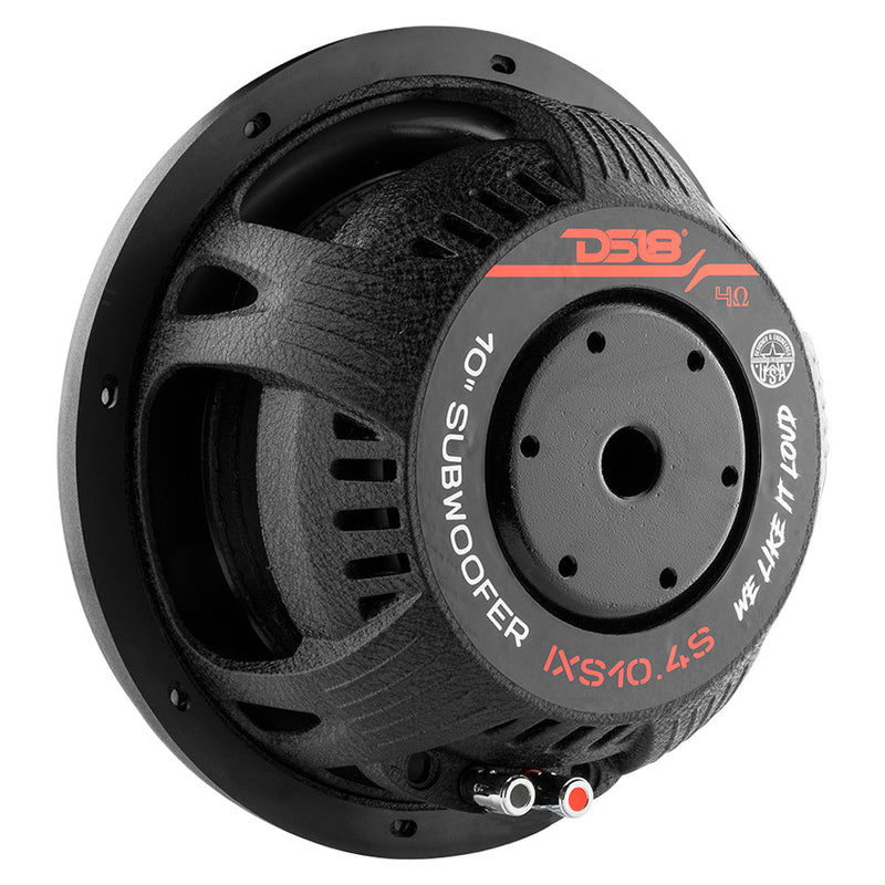 Load image into Gallery viewer, IXS Shallow-Mount 10" Fiber Glass Subwoofer 600 Watts Rms SVC 4-Ohm