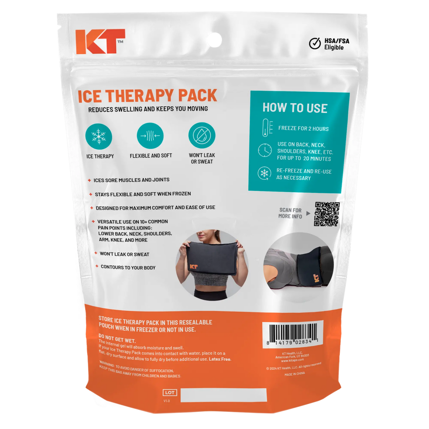 KT Health Ice Therapy Pack - Skoutley Outdoors LLC