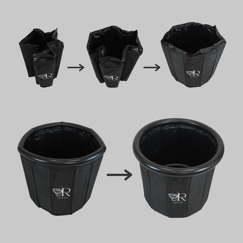 Load image into Gallery viewer, Foldable Ice Bath Tub — No Pole, No Pump, 60-Second Setup | RevivPro