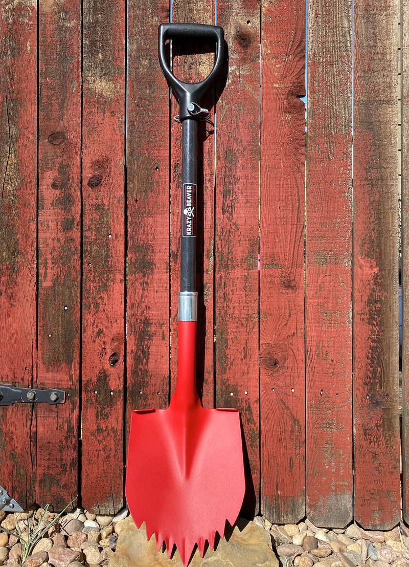 Load image into Gallery viewer, Krazy Beaver Shovel (Textured Red Head / Black Handle 45636)