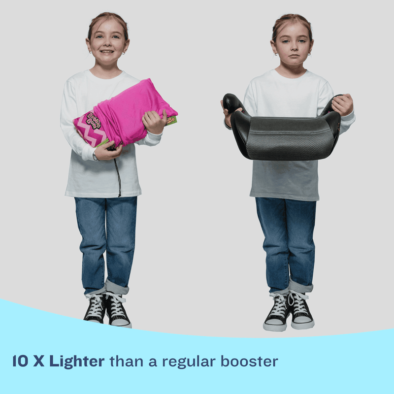 Load image into Gallery viewer, BubbleBum Inflatable Car Booster Seat - Travel Booster Seat - Pink Style ✔️ - Skoutley Outdoors LLC