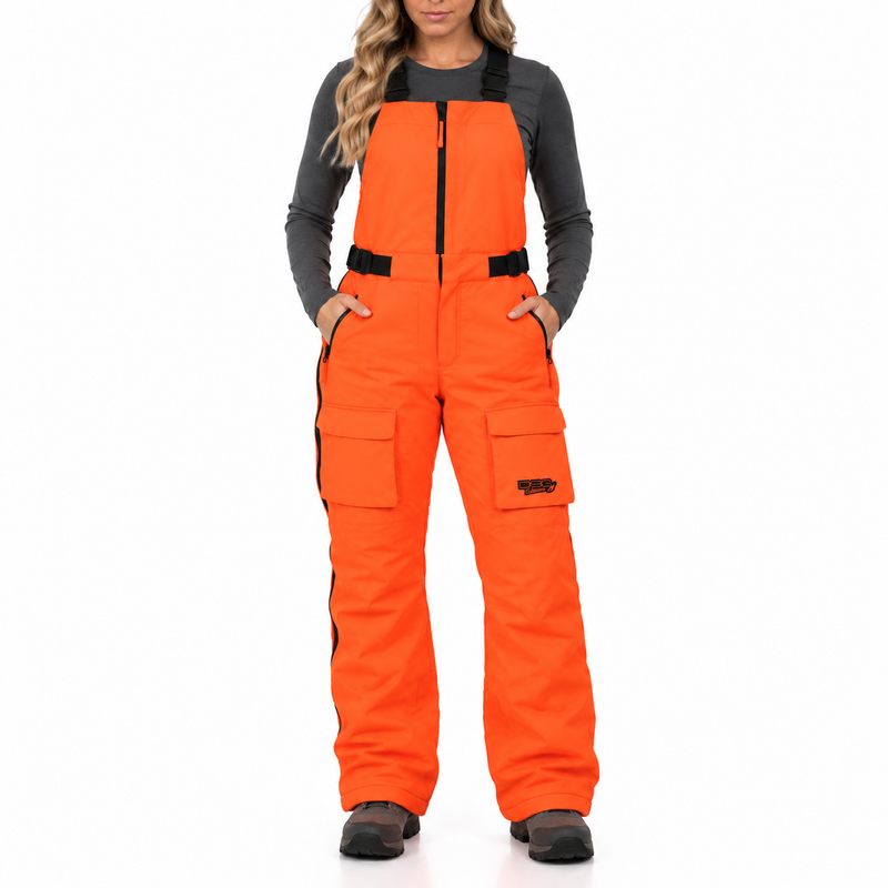 Load image into Gallery viewer, Kylie 5.0 Blaze Orange Insulated Hunting Bib/Pant