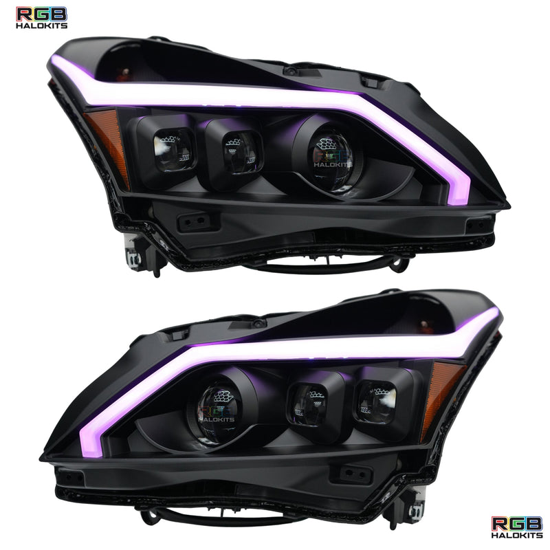 Load image into Gallery viewer, (2010-2013) Infiniti G37 Multicolor Flow DRL Boards (for Spyder Headlights only)