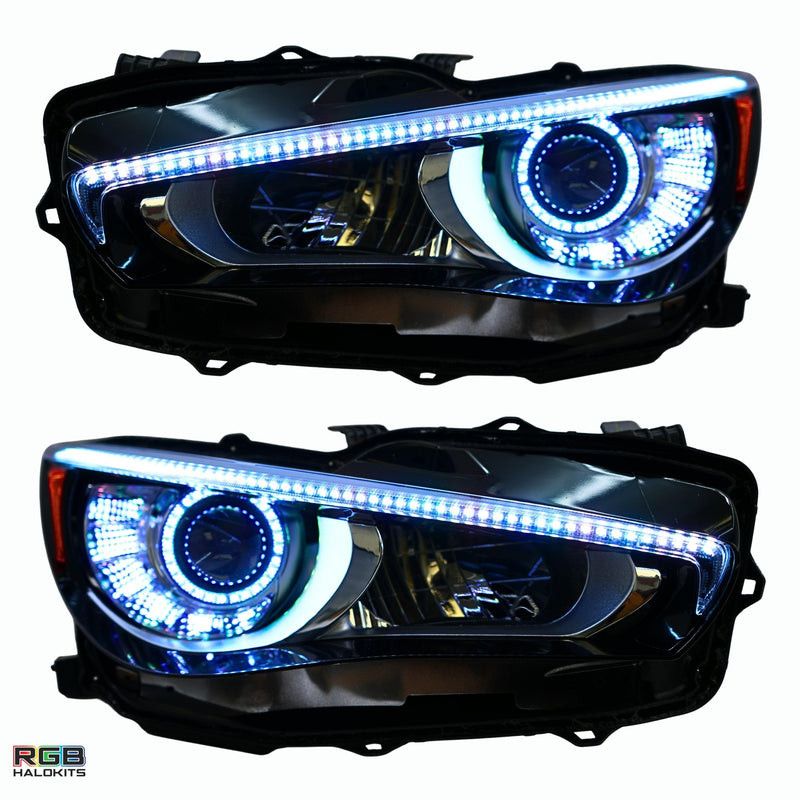 Load image into Gallery viewer, Infiniti Q50 Multicolor Flow DRL Boards (2014-2024)