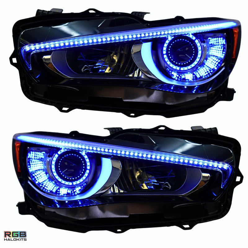 Load image into Gallery viewer, Infiniti Q50 Multicolor Flow DRL Boards (2014-2024)