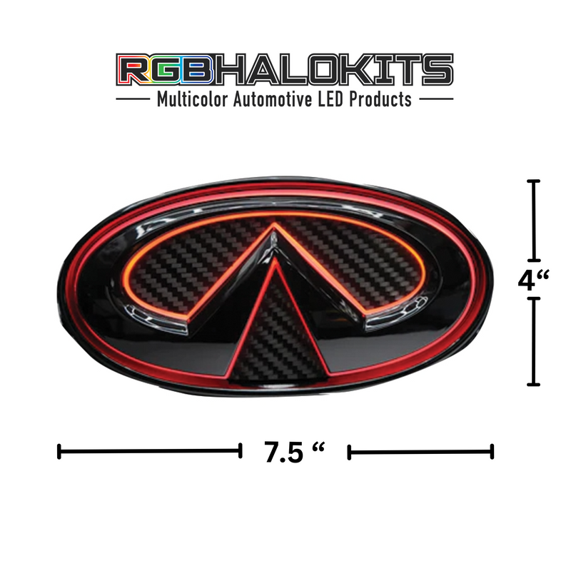 Load image into Gallery viewer, Infiniti Q50 Multicolor Flow LED emblem (2014-2024)