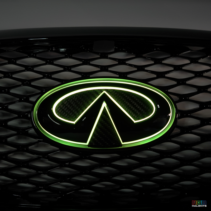 Load image into Gallery viewer, Infiniti Q50 Multicolor Flow LED emblem (2014-2024)