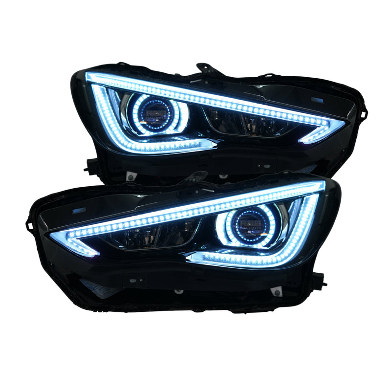 Load image into Gallery viewer, Infiniti Q60 Multicolor Flow DRL Boards (2016-2022)
