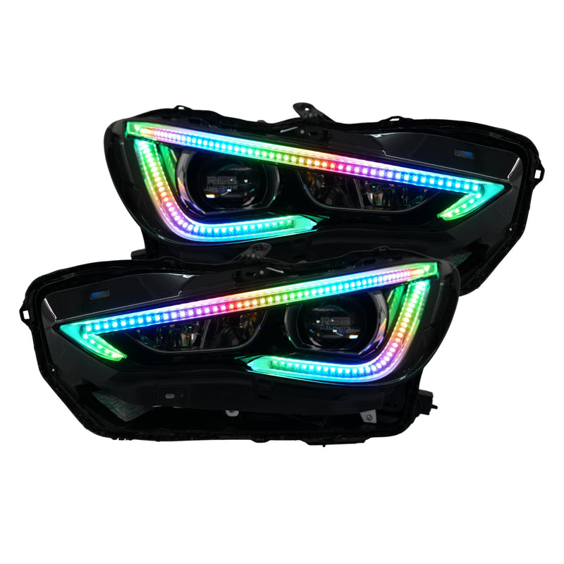Load image into Gallery viewer, Infiniti Q60 Multicolor Flow DRL Boards (2016-2022)