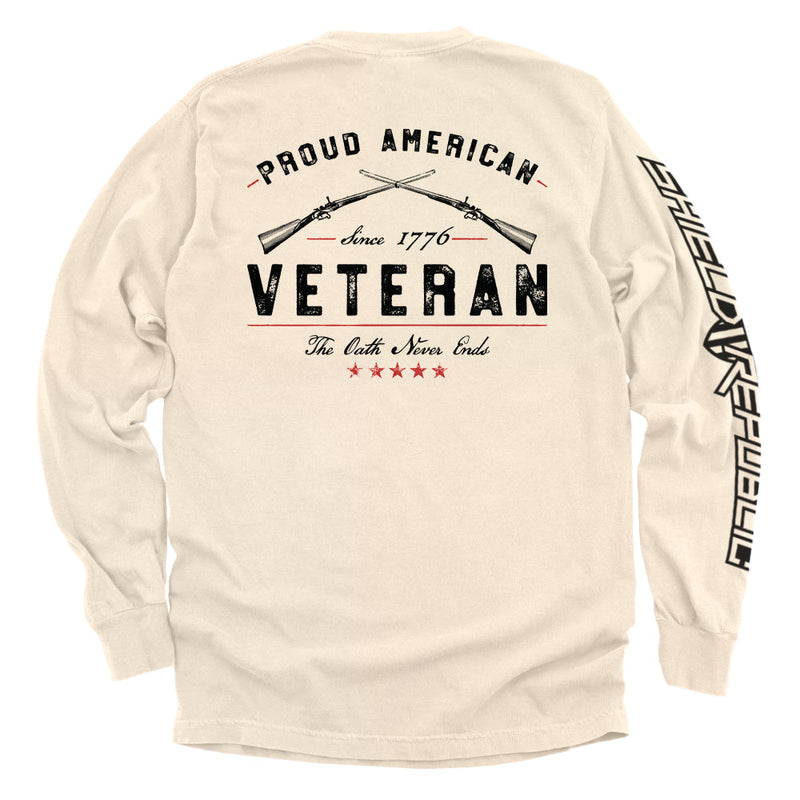 Load image into Gallery viewer, Proud American Veteran The Oath Never Ends