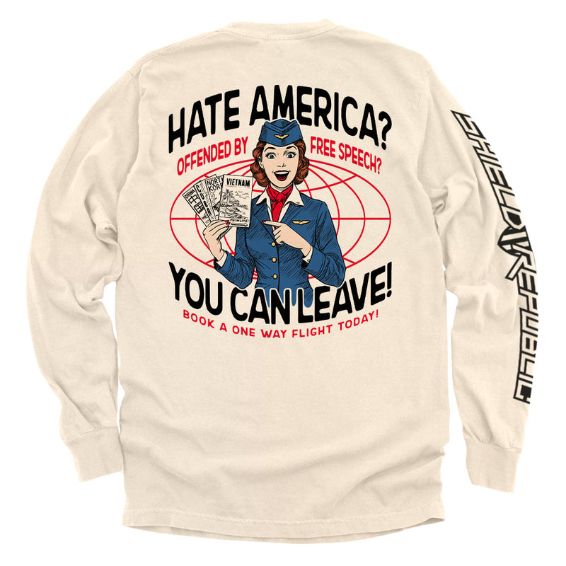 Load image into Gallery viewer, Hate America Offended By Free Speech You can Leave