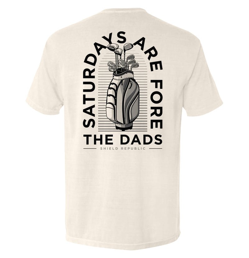 Load image into Gallery viewer, Saturdays Are For The Dads Golf Grey