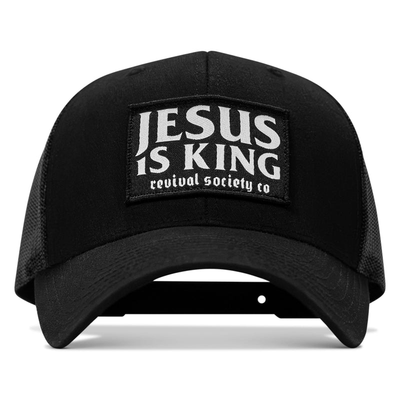 Load image into Gallery viewer, Jesus Is King Patch Snapback Hat