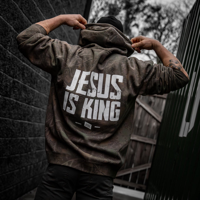 Load image into Gallery viewer, Jesus Is King Heavyweight Hoodie