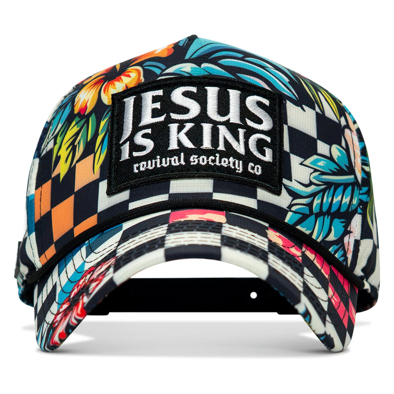 Load image into Gallery viewer, Jesus Is King Patch Weekender Snapback