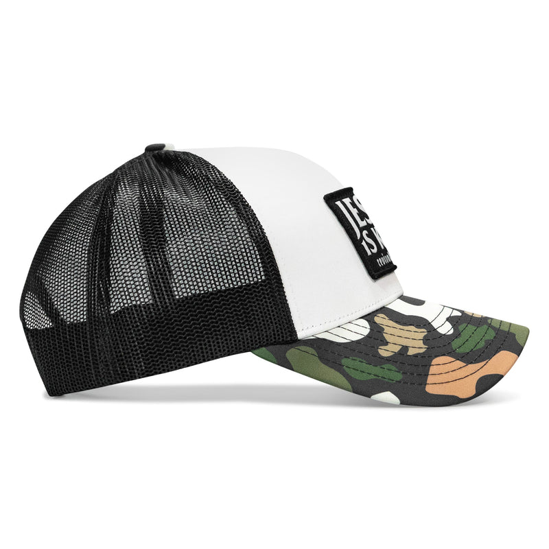 Load image into Gallery viewer, Jesus Is King Patch Snapback Hat