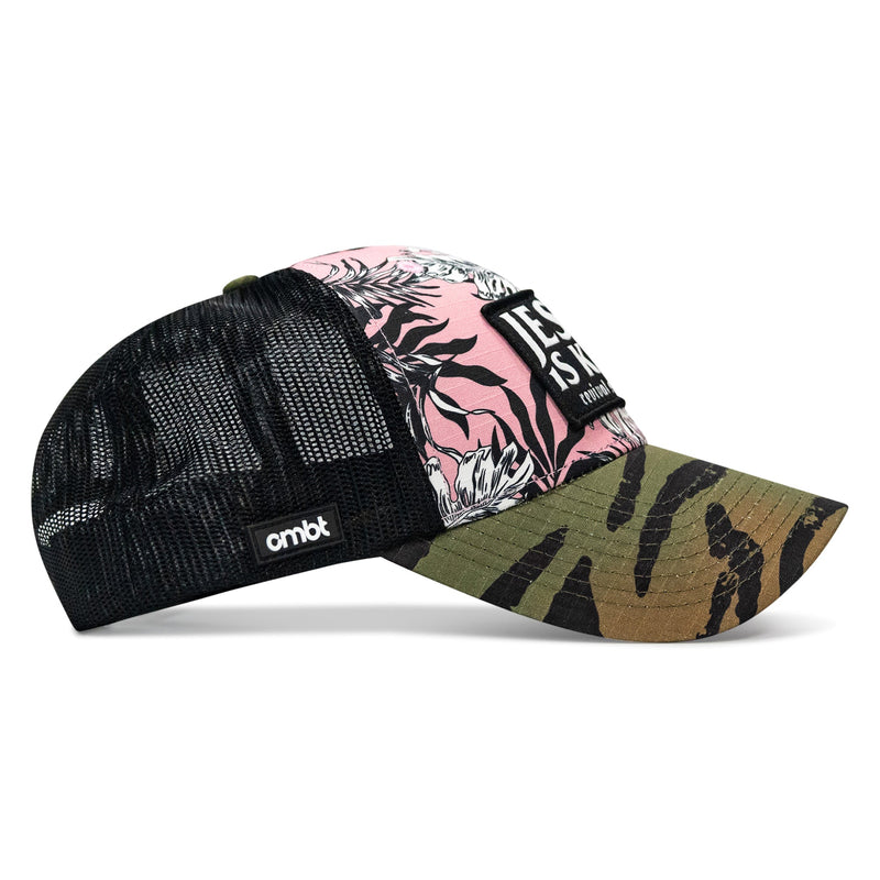 Load image into Gallery viewer, Jesus Is King Patch Original Ripstop Snapback Hat