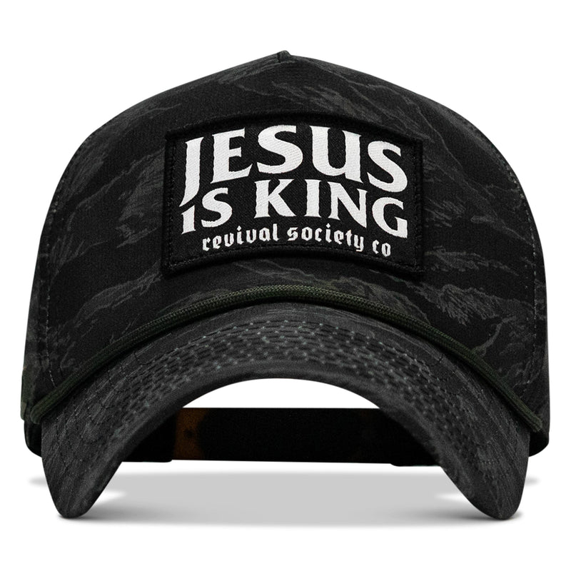 Load image into Gallery viewer, Jesus Is King Patch Weekender Snapback