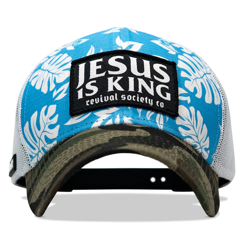 Load image into Gallery viewer, Jesus Is King Patch Original Ripstop Snapback Hat
