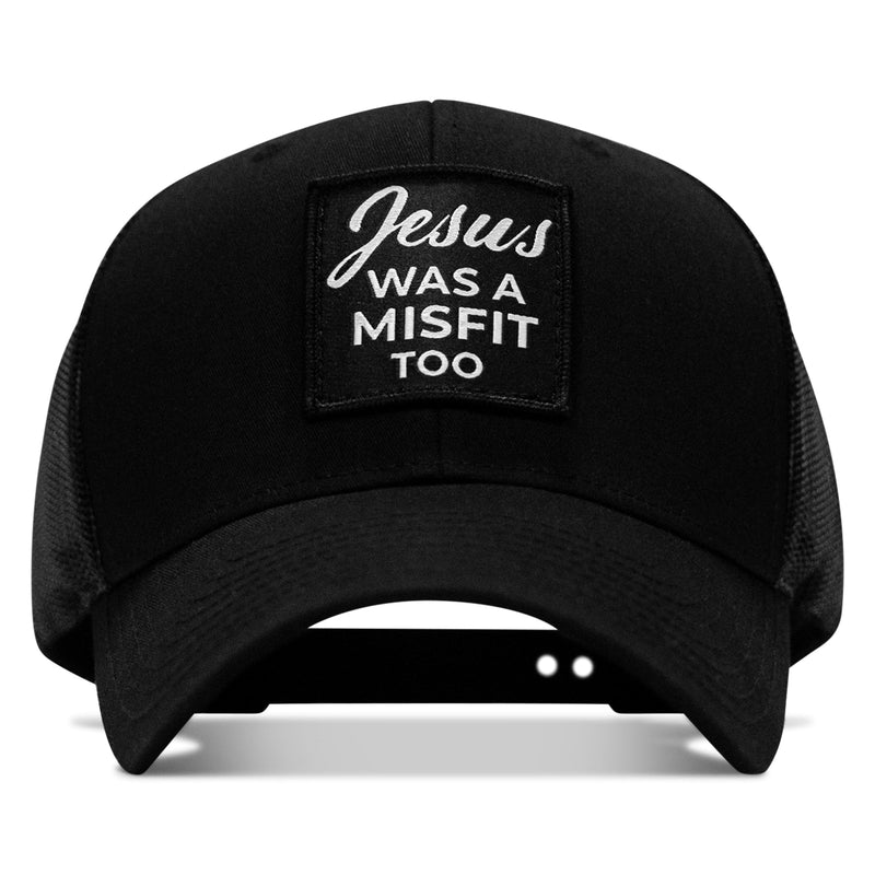 Load image into Gallery viewer, Jesus Was A Misfit Too Patch Snapback Hat