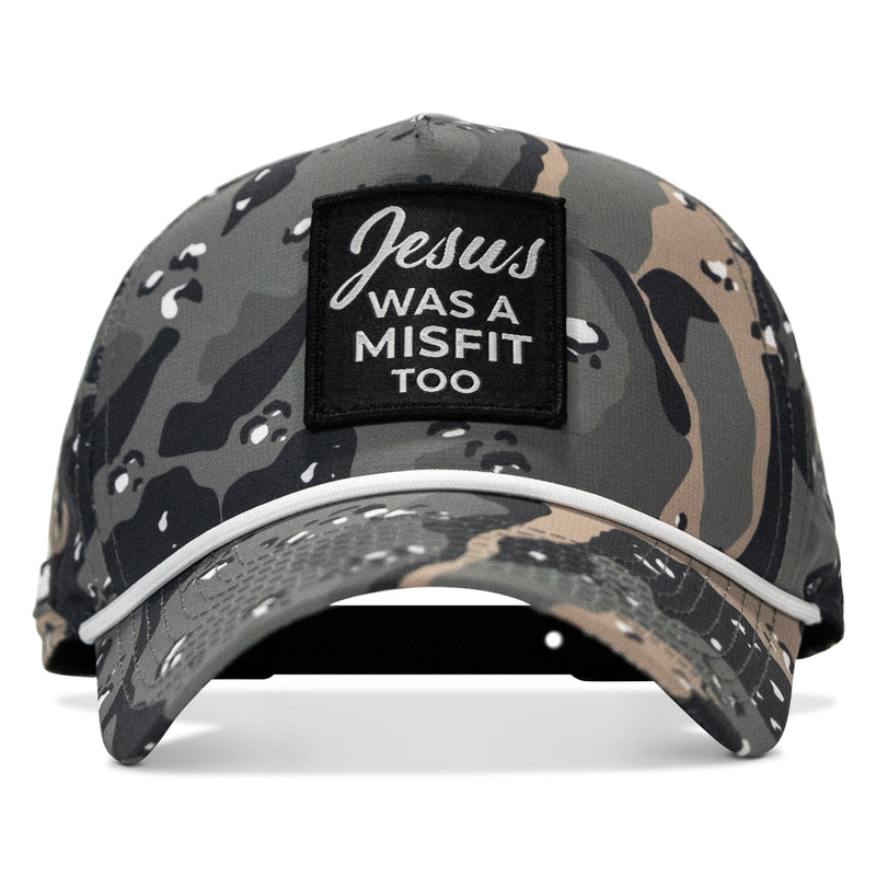 Load image into Gallery viewer, Jesus Was A Misfit Too Patch Weekender Snapback