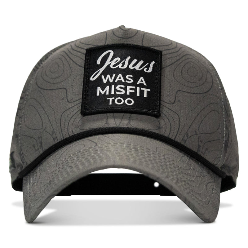 Load image into Gallery viewer, Jesus Was A Misfit Too Patch Weekender Snapback