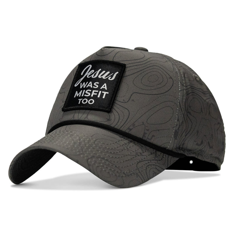 Load image into Gallery viewer, Jesus Was A Misfit Too Patch Weekender Snapback