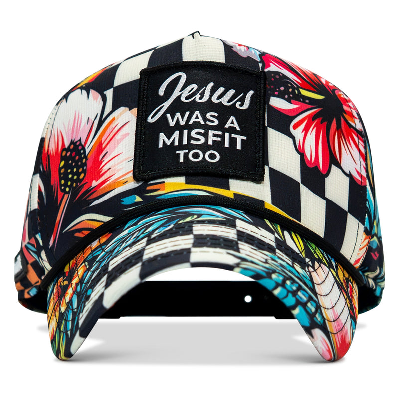 Load image into Gallery viewer, Jesus Was A Misfit Too Patch Weekender Snapback