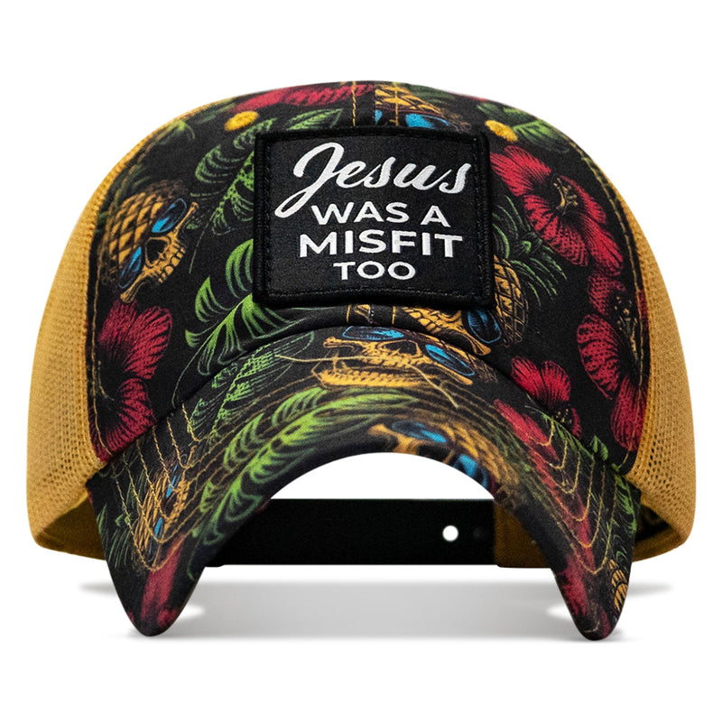 Load image into Gallery viewer, Jesus Was A Misfit Too Patch Tactical Ripstop Mesh Snapback Hat