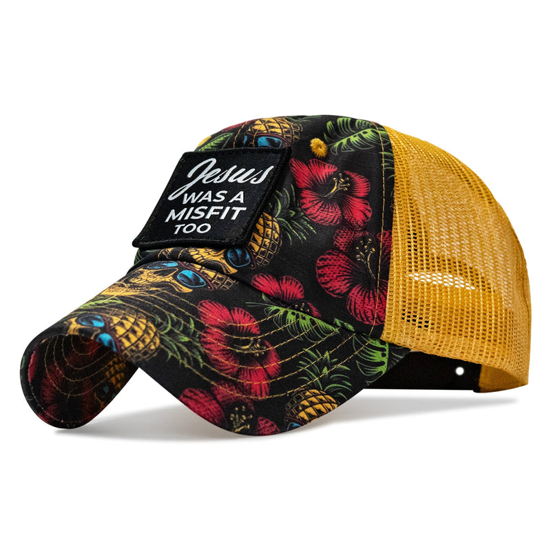 Load image into Gallery viewer, Jesus Was A Misfit Too Patch Tactical Ripstop Mesh Snapback Hat