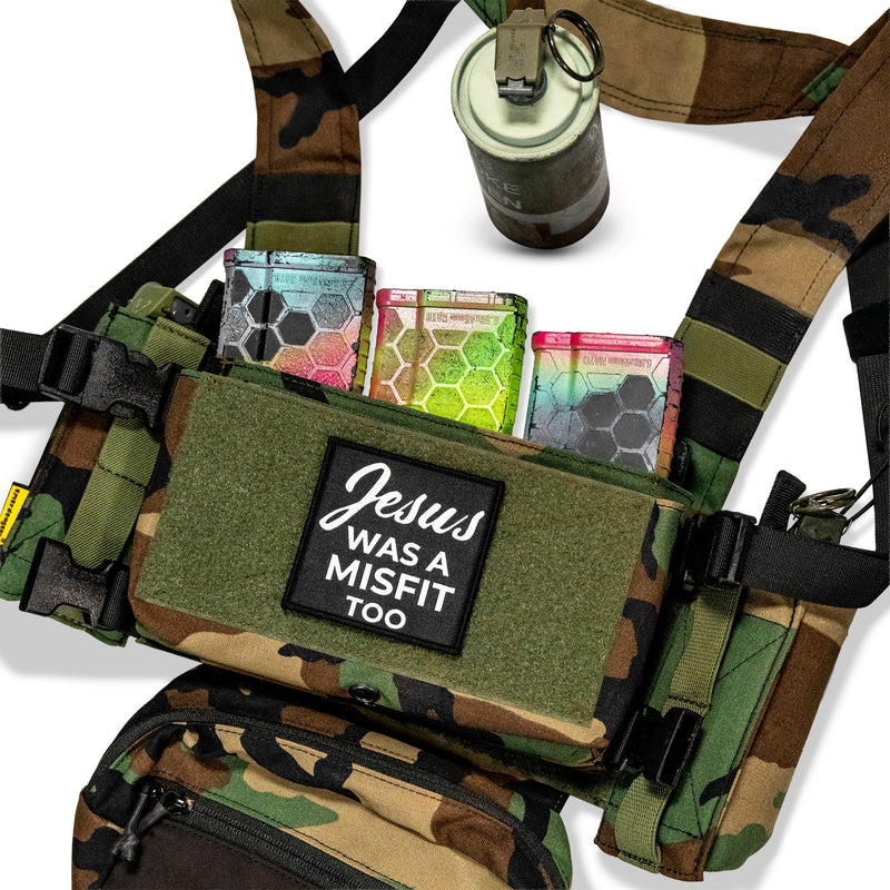 Load image into Gallery viewer, Jesus Was A Misfit Too Velcro Patch
