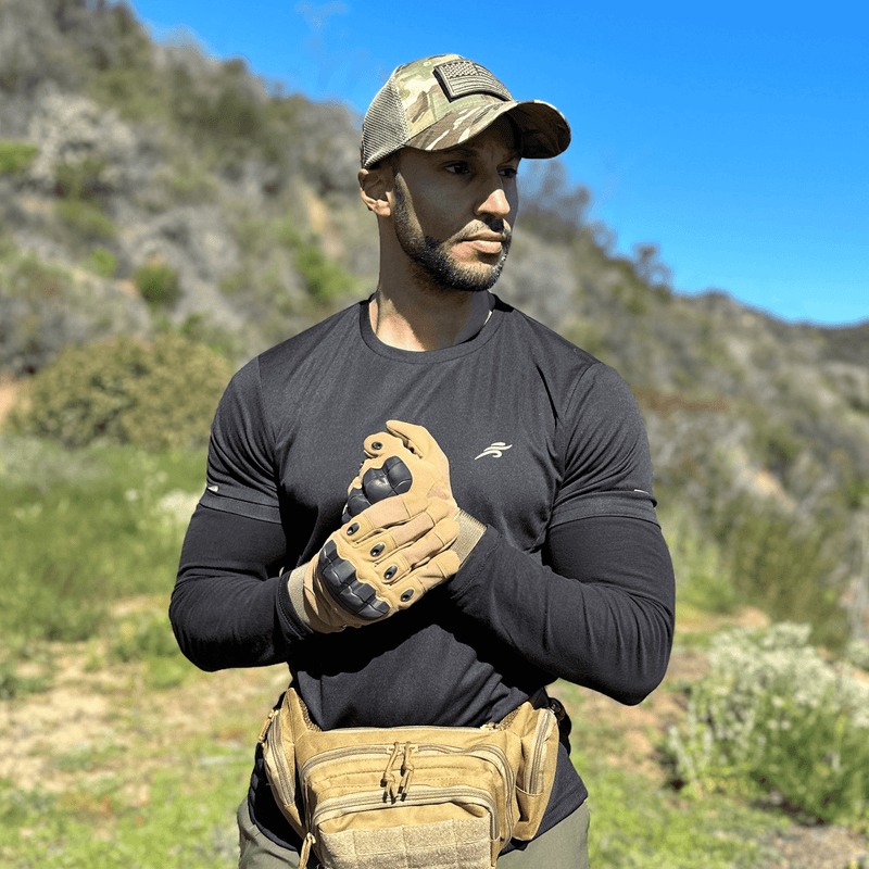 Load image into Gallery viewer, Tactical Military Airsoft Gloves for Outdoor Sports, Paintball, and Motorcycling with Touchscreen Fingertip Capability